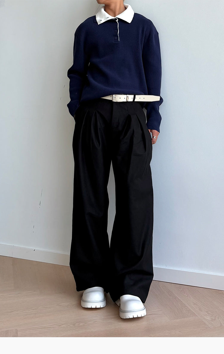 Loose Straight Casual Pants