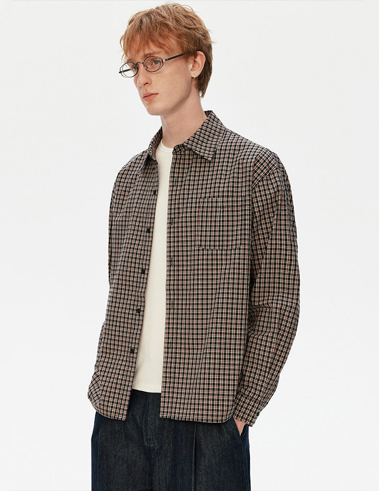 Old Money Style Check Shirt