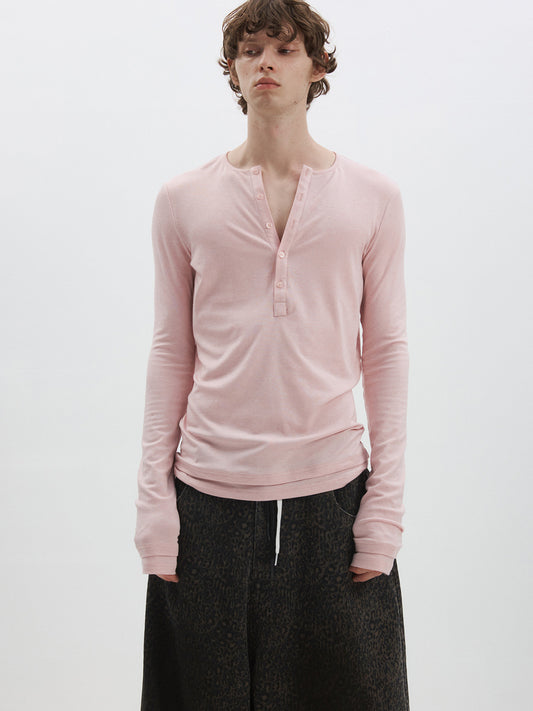 Slim-Fit Stretch Knit Sweater