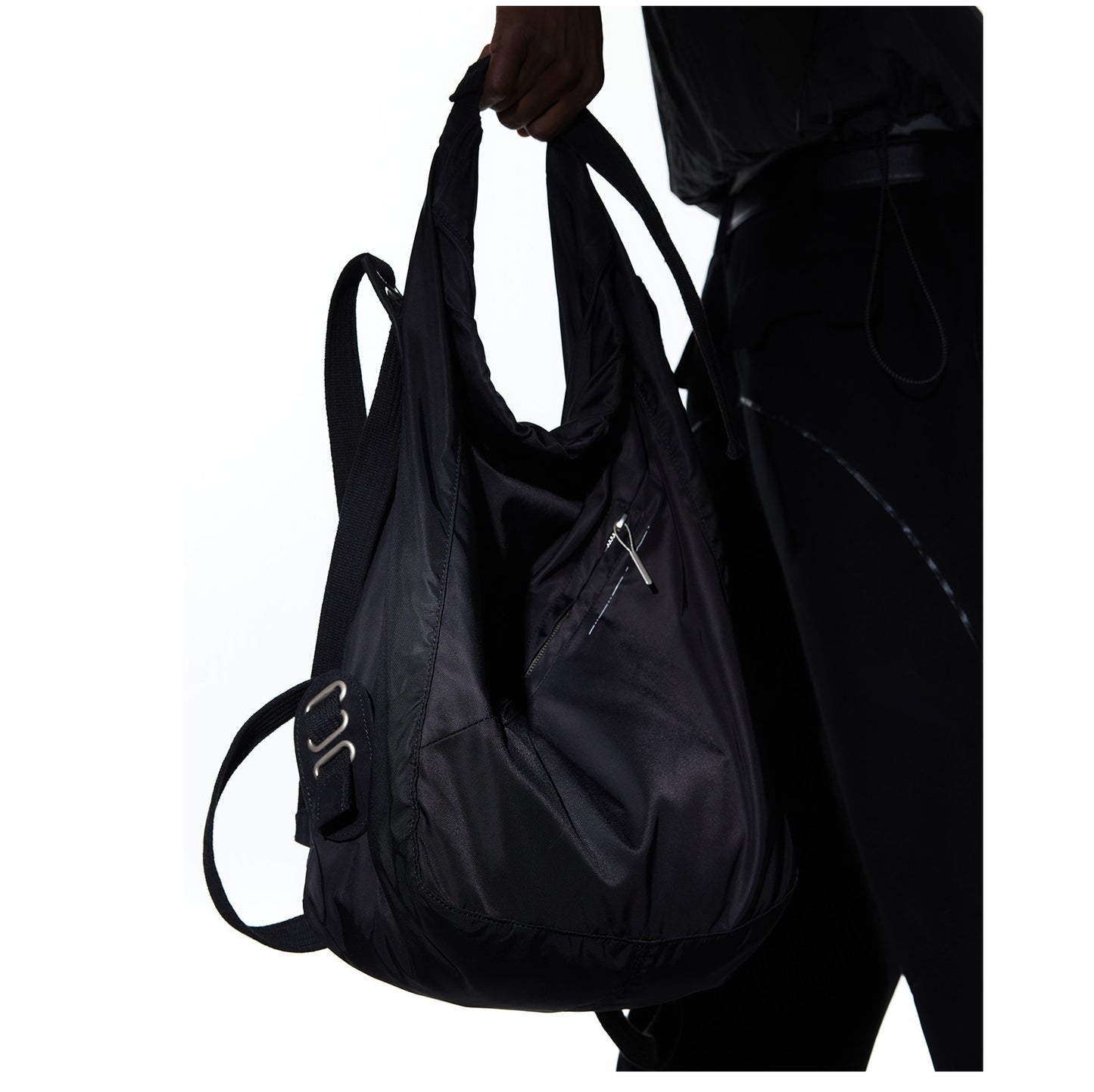Large-Capacity Magnetic Nylon Shoulder Bag