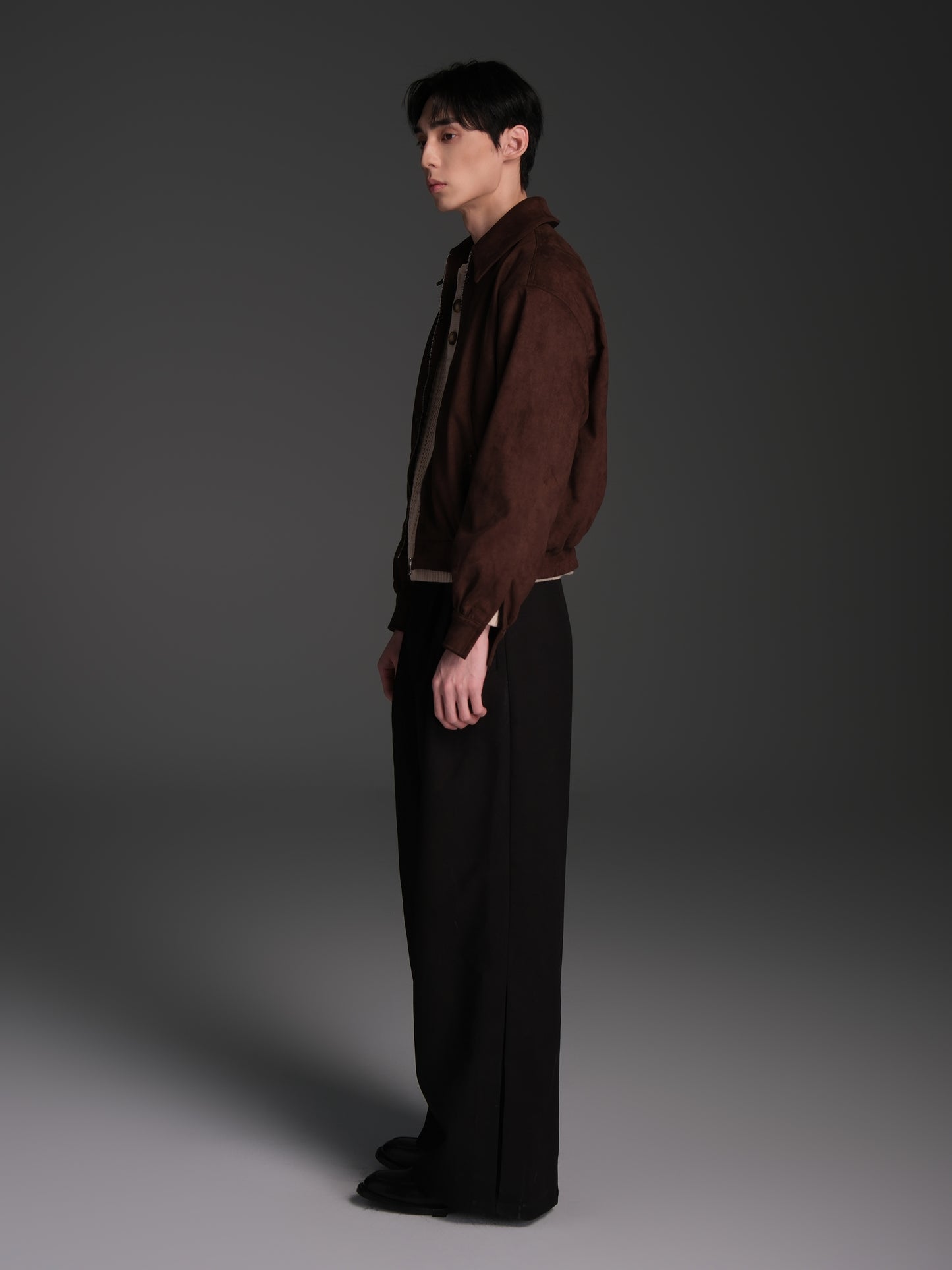 Wide Waist Balloon Jacket