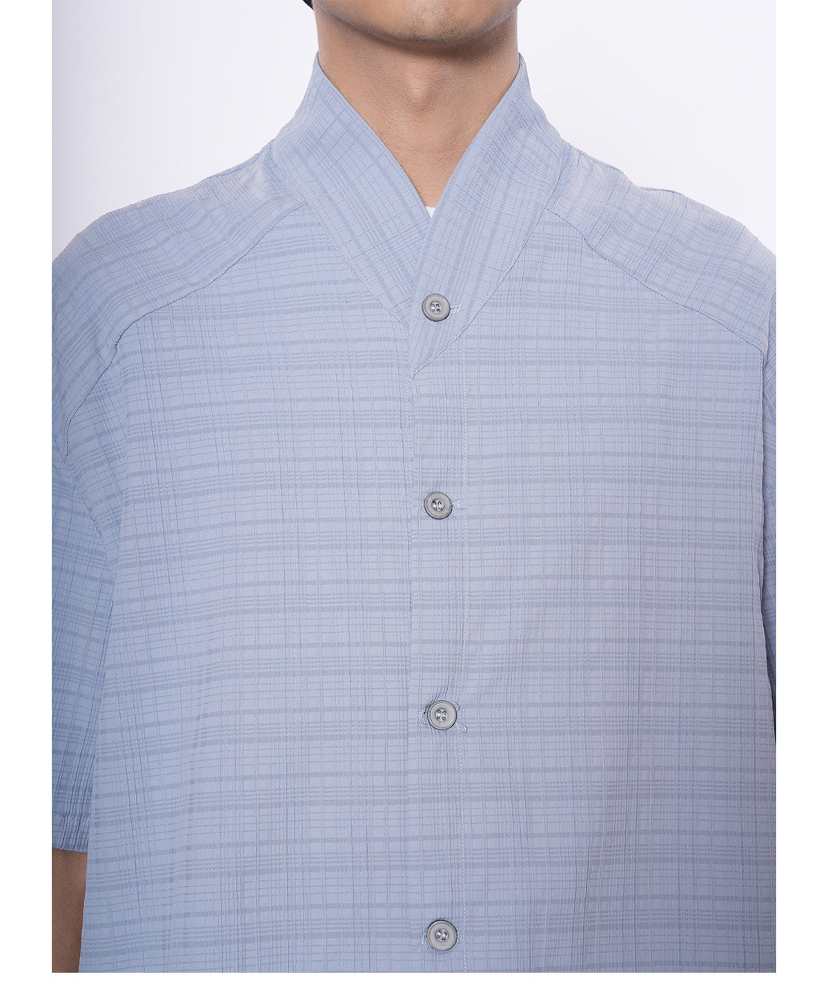 Stand-up Collar Shirt