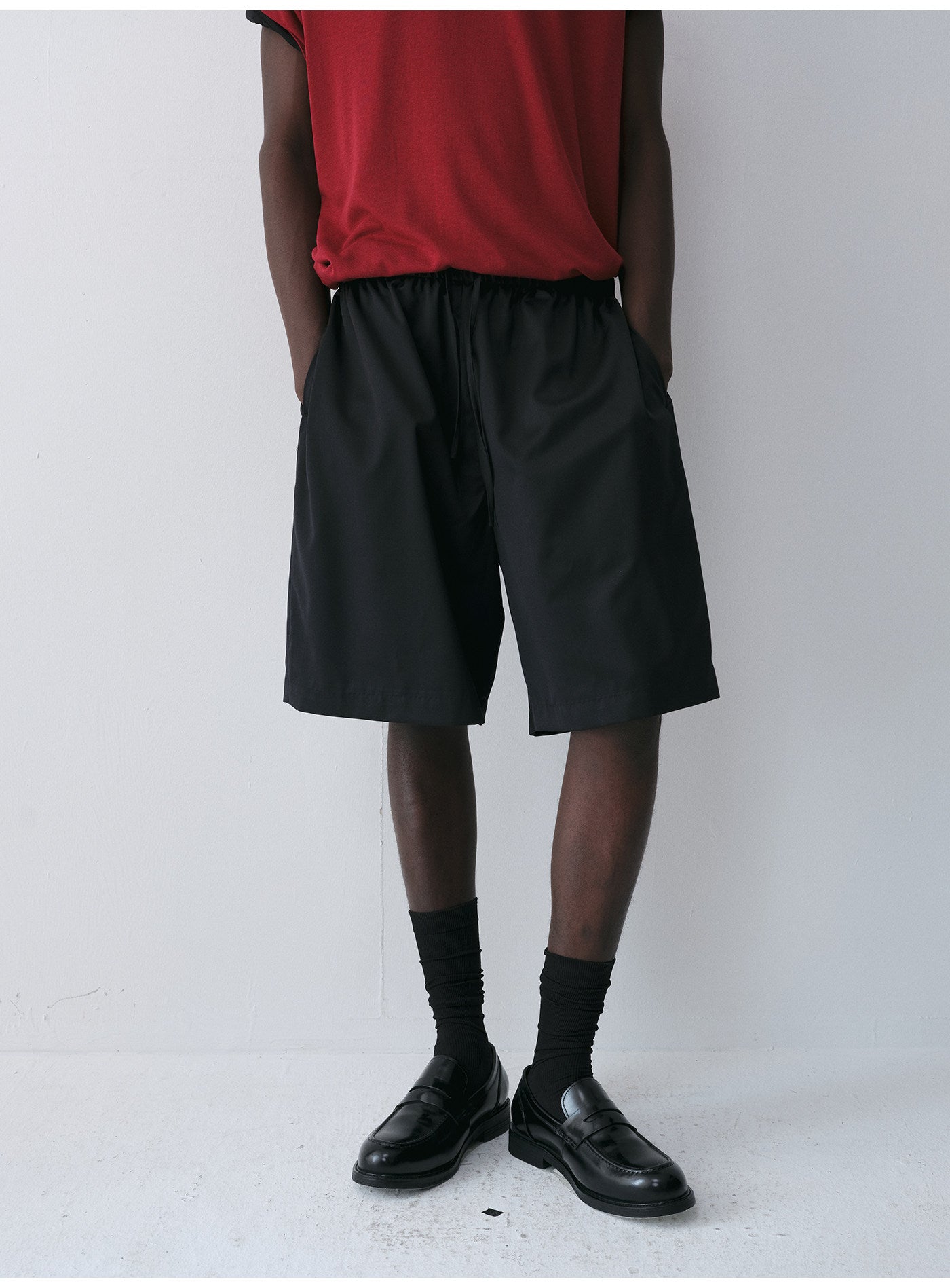 Wool Casual Shorts
