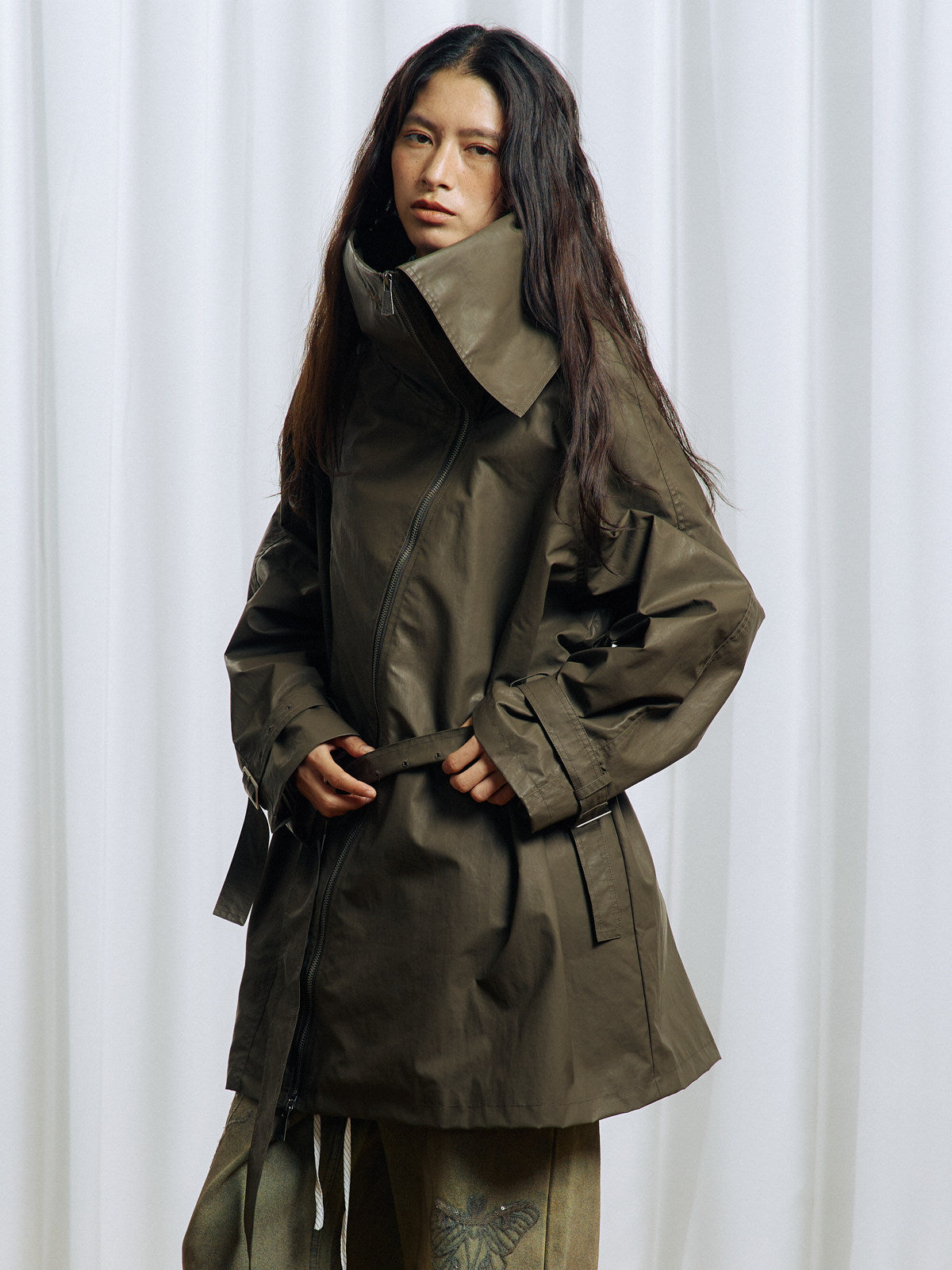 Irregular Collar Jacket