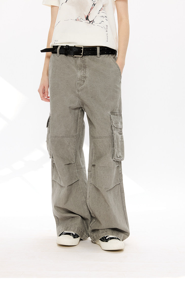 3D Pocket Loose Cargo Pants