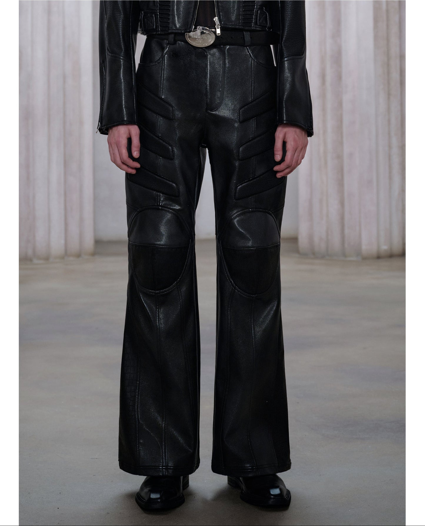 Motorcycle Rider Leather Pants