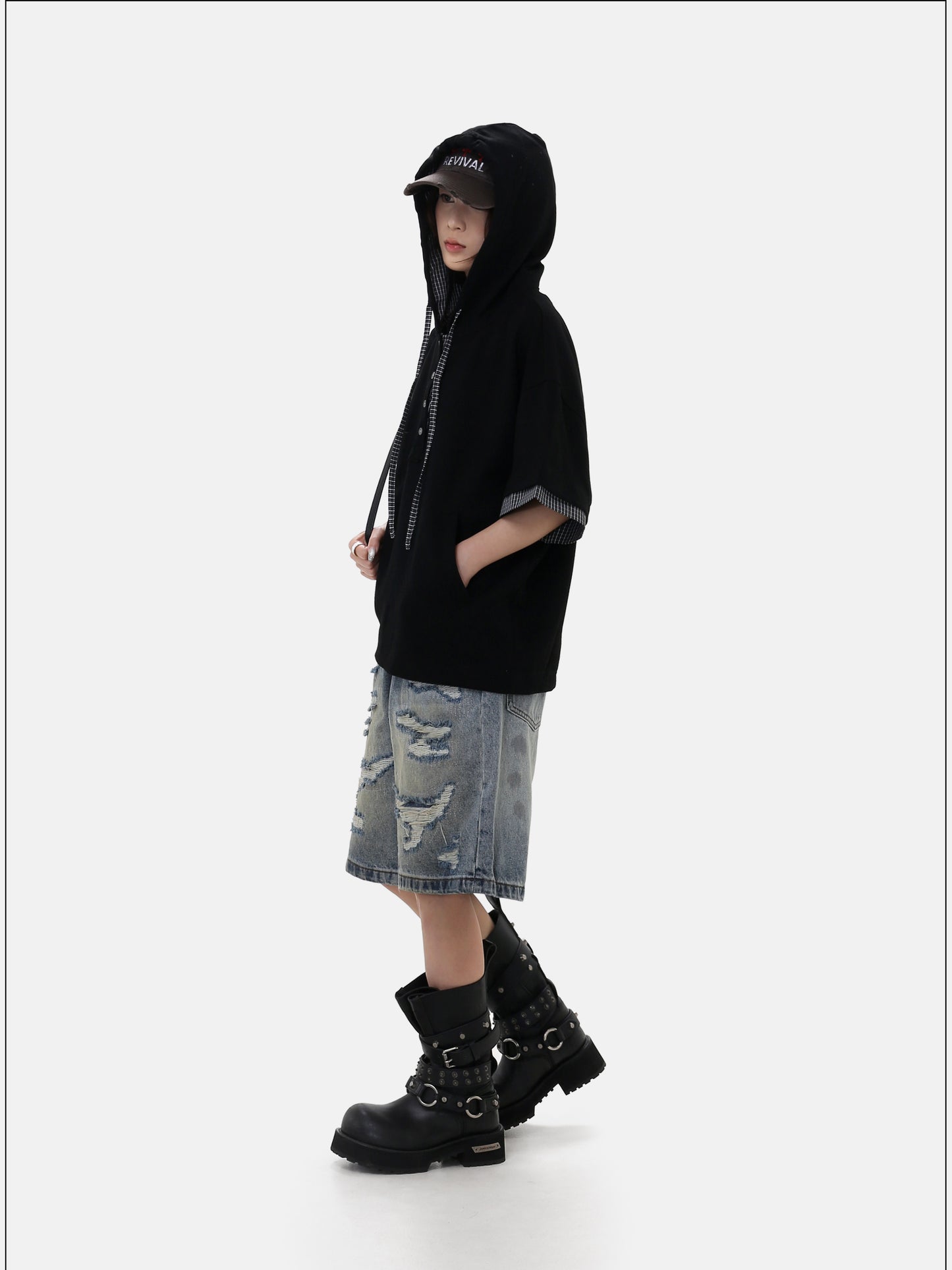 릴렉스드 핏 캐주얼 후디