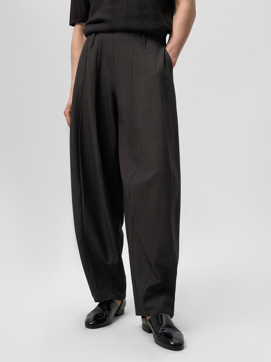 Straight-Leg Casual Pants