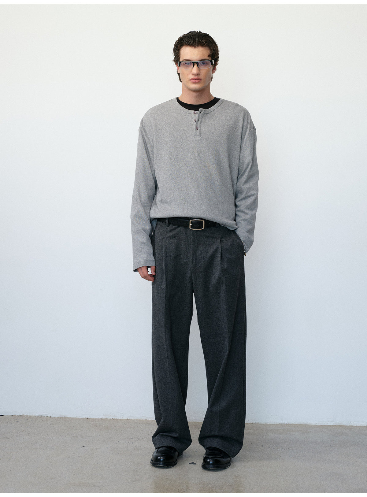 Henry Collar Base Layer T-Shirt