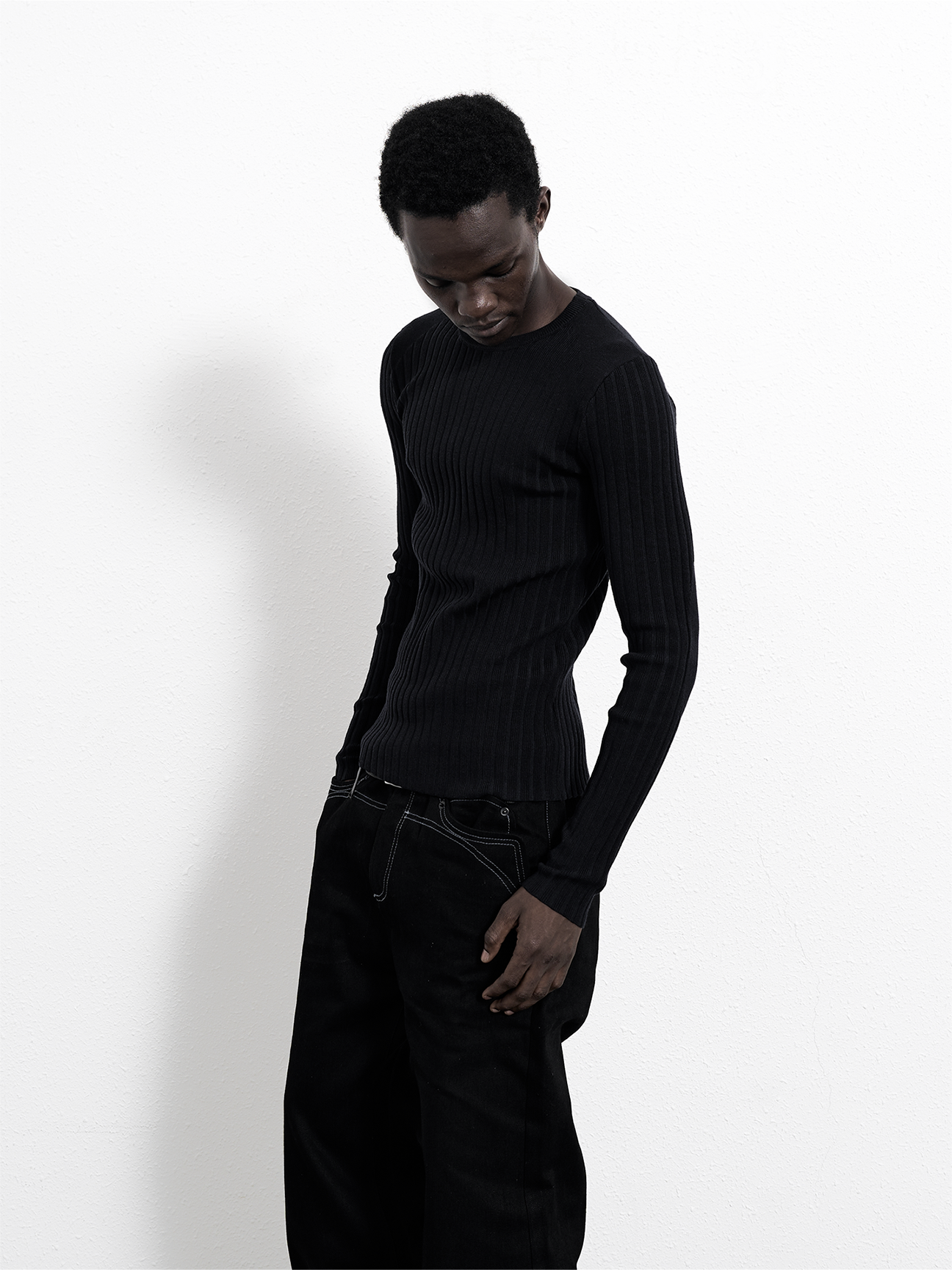 Striped Slim Fit Sweater