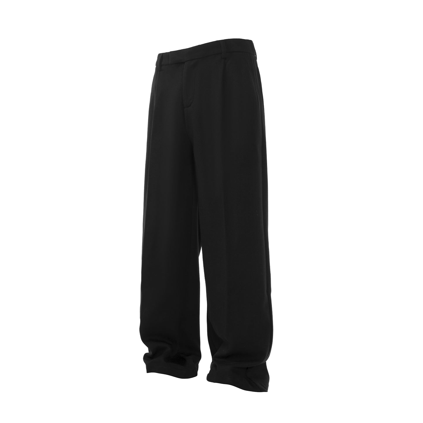 Basic velvet straight pants