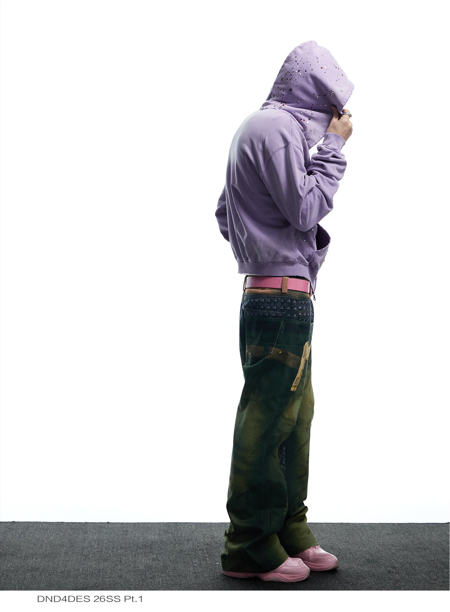 Pink Custom Buckle Belt