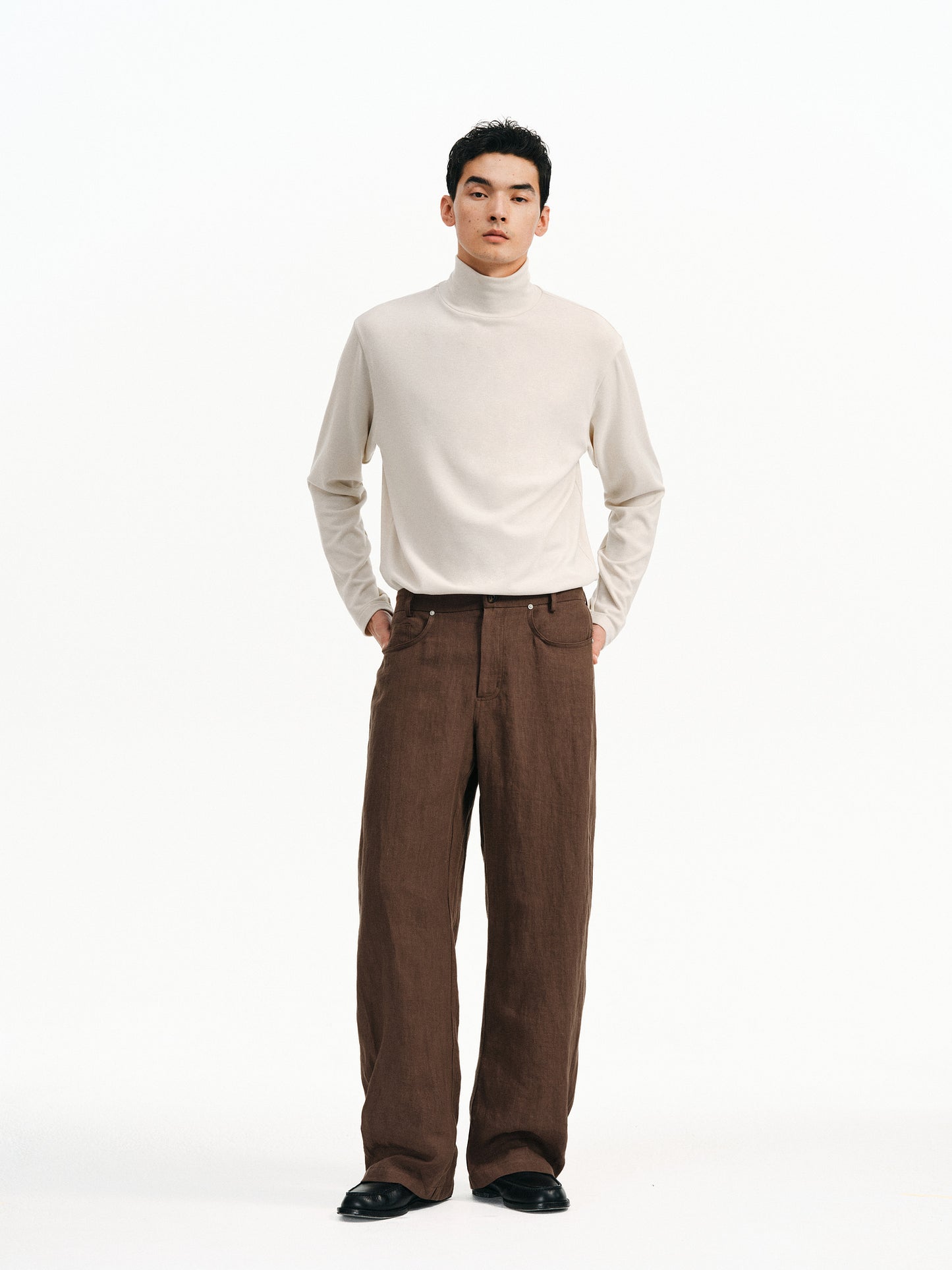 Linen Straight Pants