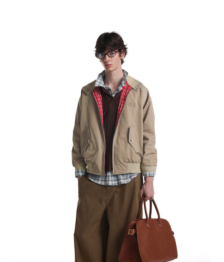 Reversible waterproof jacket