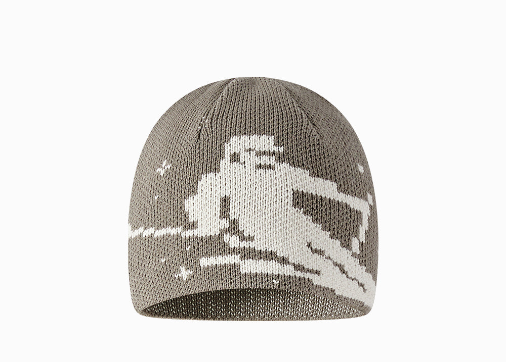 Jacquard Knit Cap