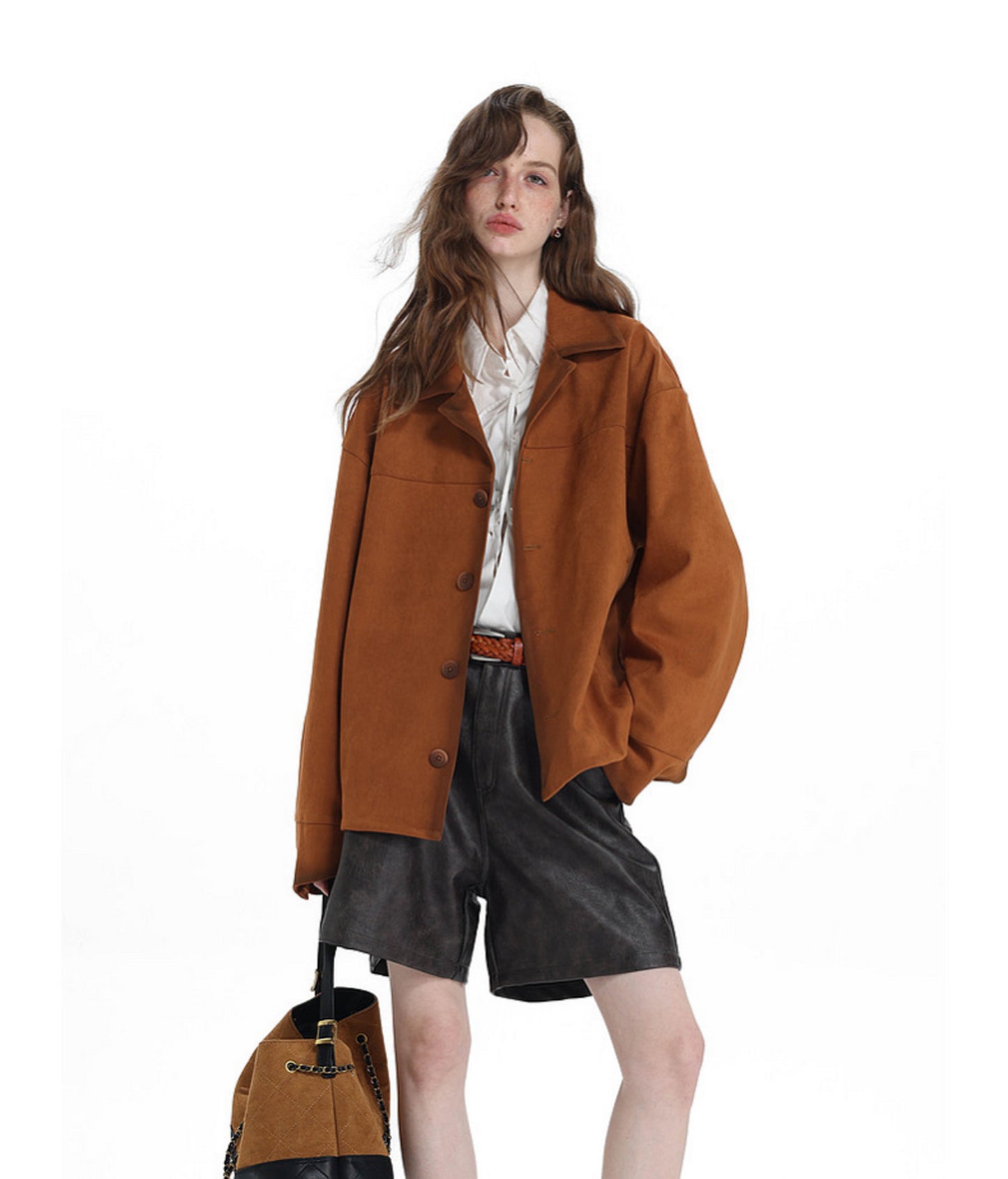 Suede Short Jacket