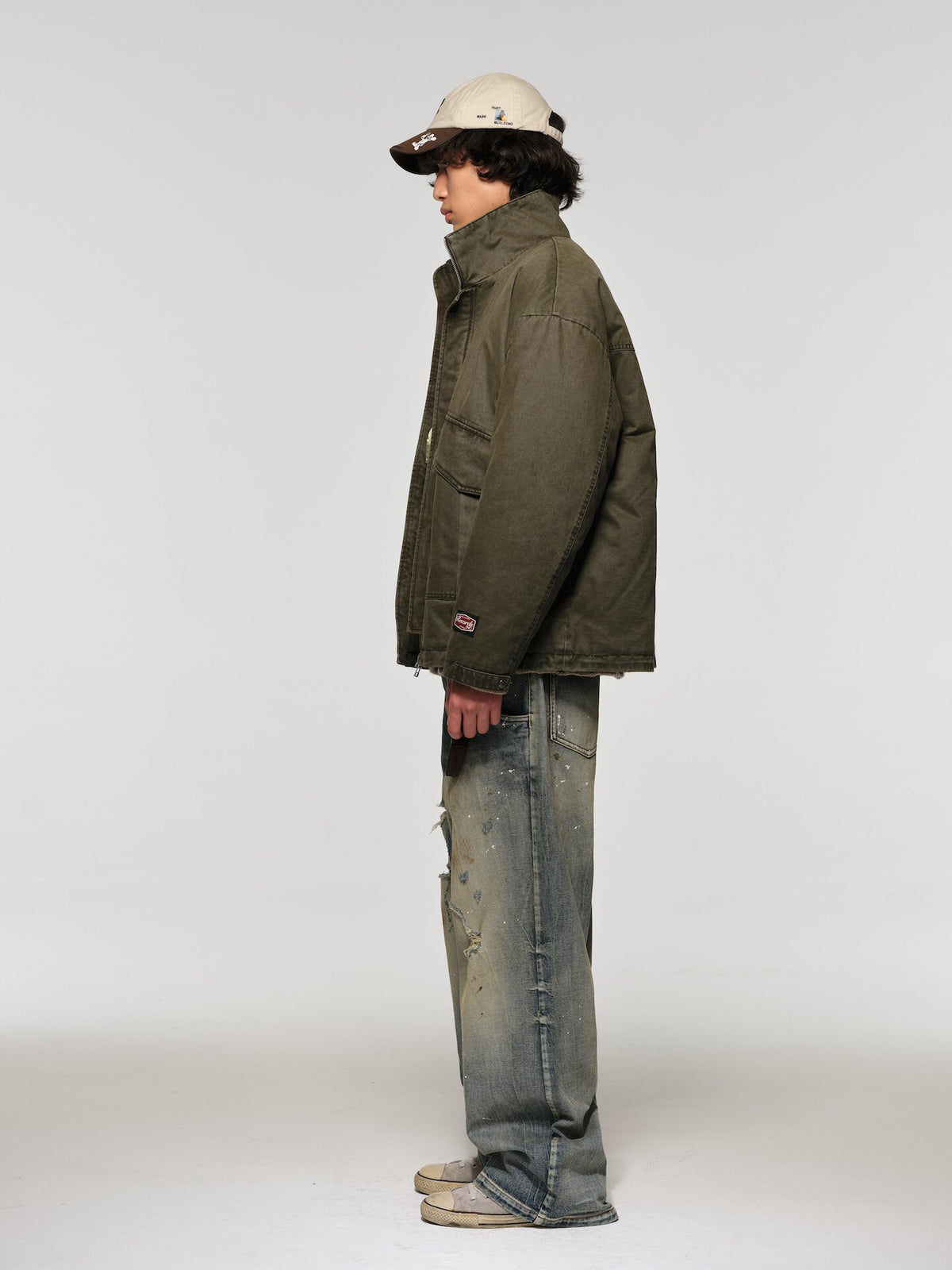 Vintage-Style Battlefield Cotton Jacket