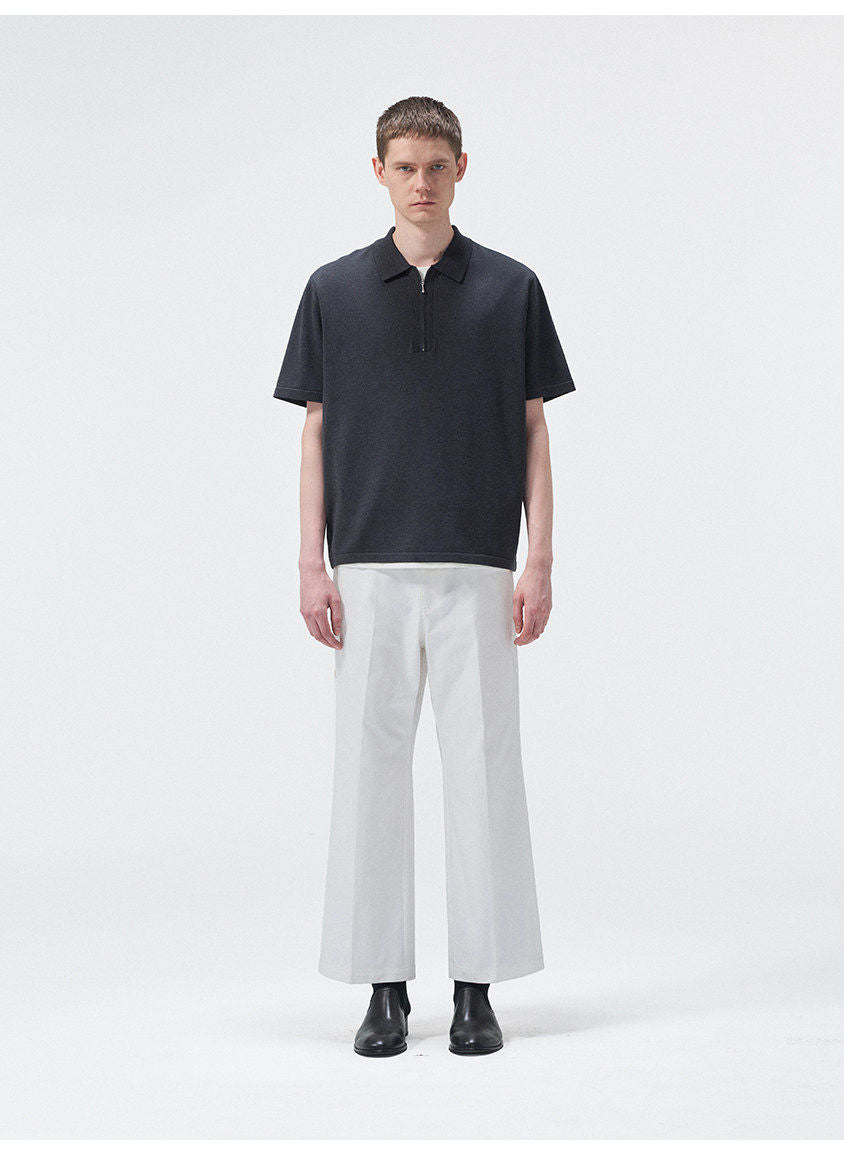 Mulberry Silk Blend Polo Shirt