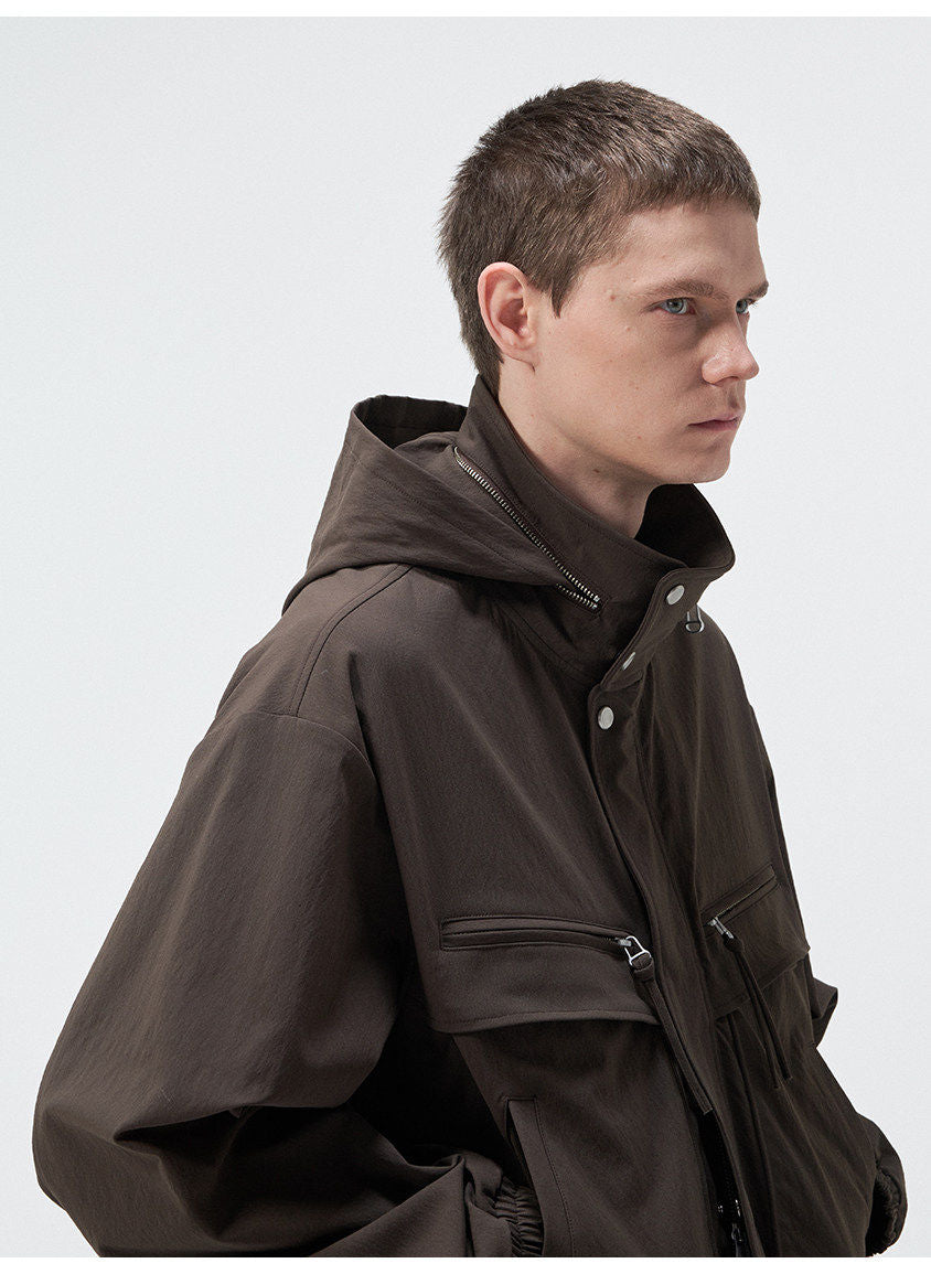 Short-length paratrooper jacket