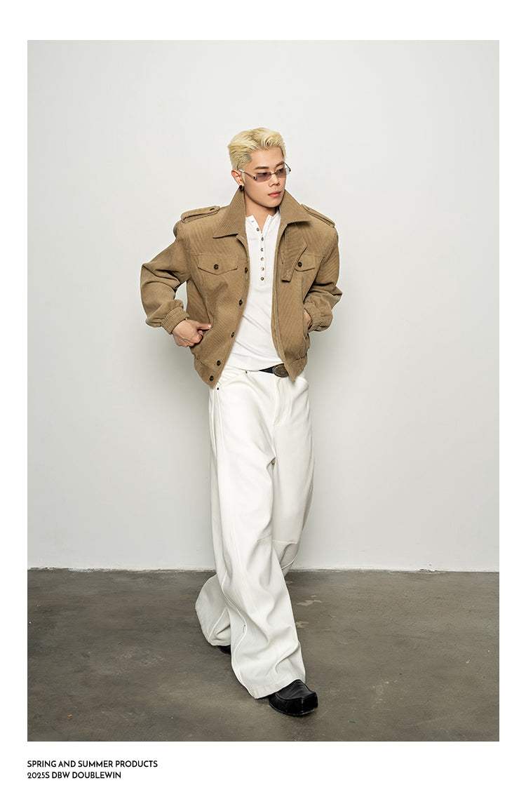 Wide Corduroy Jacket