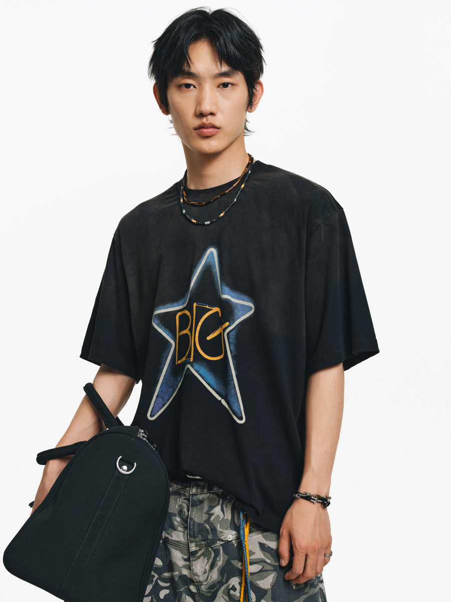 Big Star Print T-Shirt