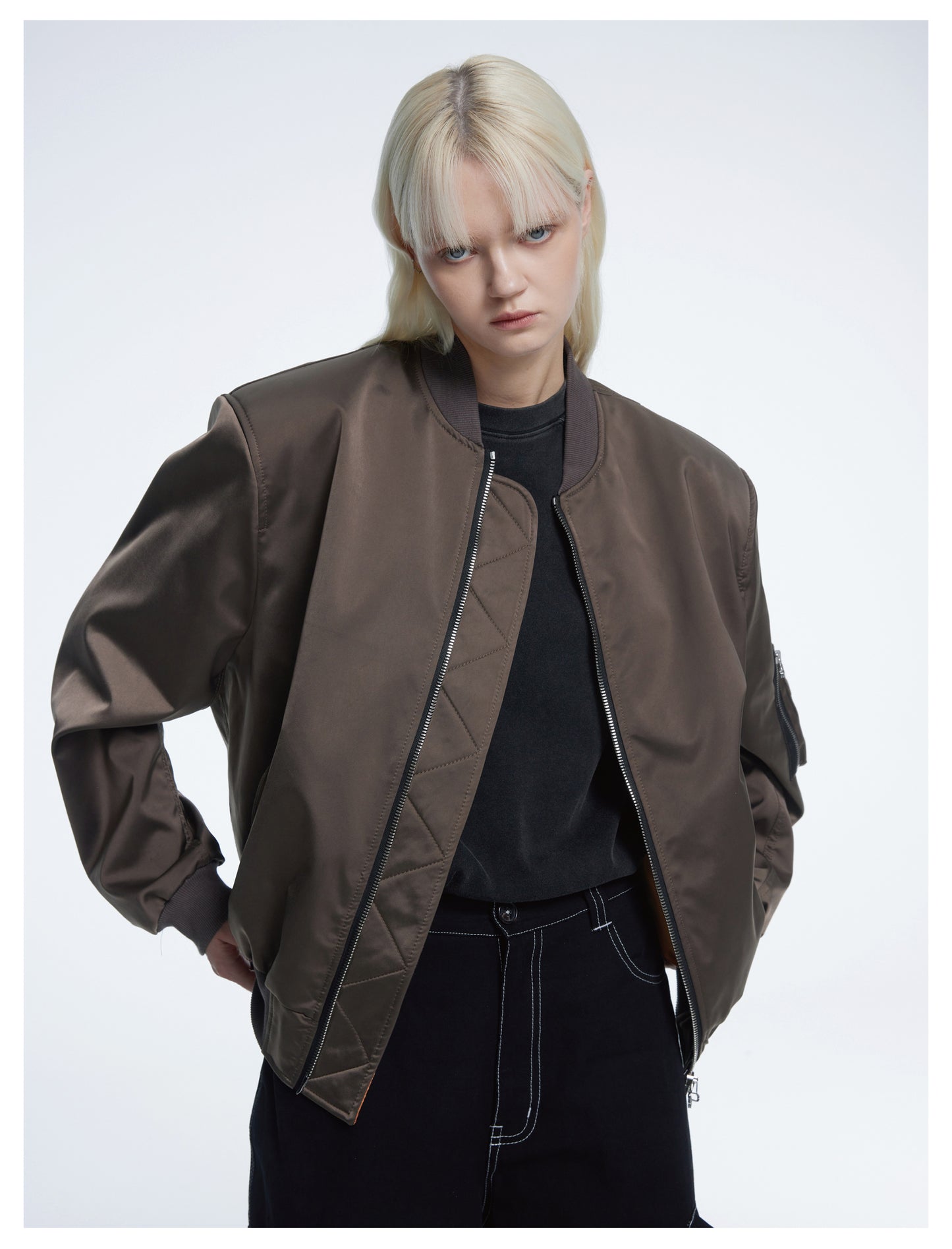 Small Silhouette Short Unisex MA1 Jacket