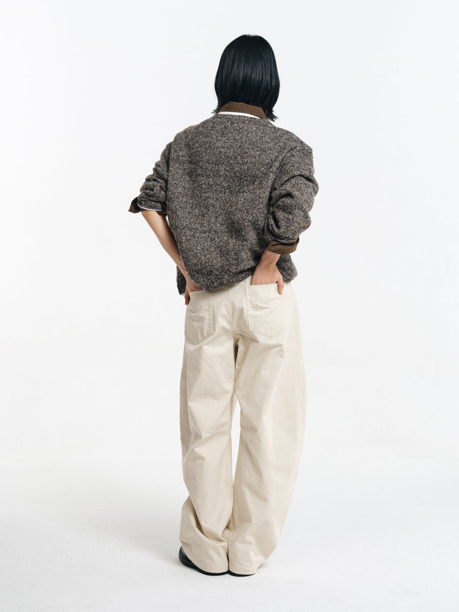 Twill Cotton Casual Cargo Pants