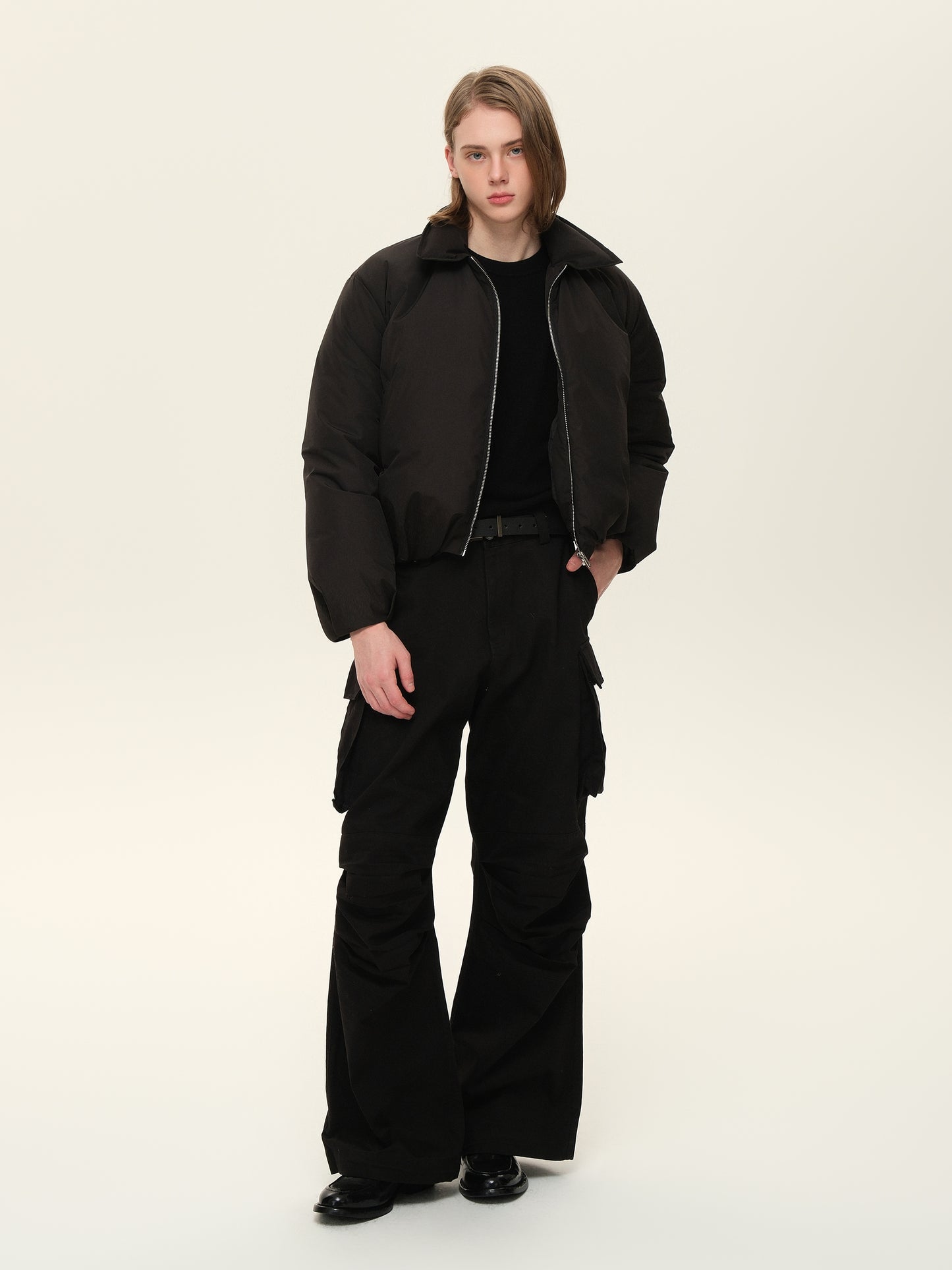 Short Wide Down Jacket