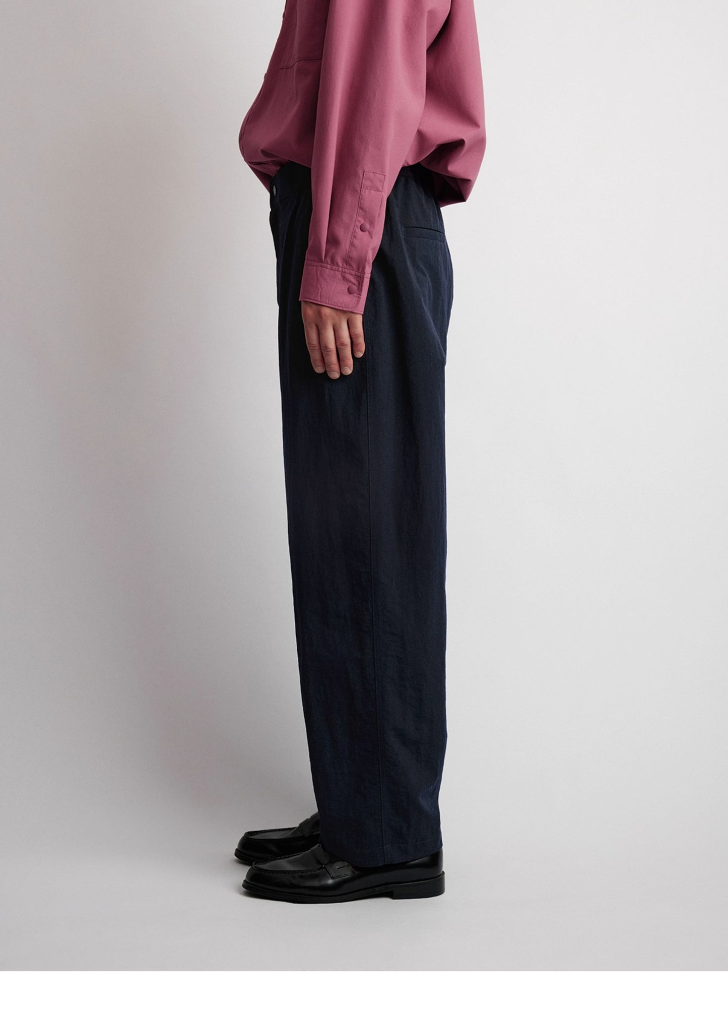 Wrinkle-Resistant Nylon Casual Pants