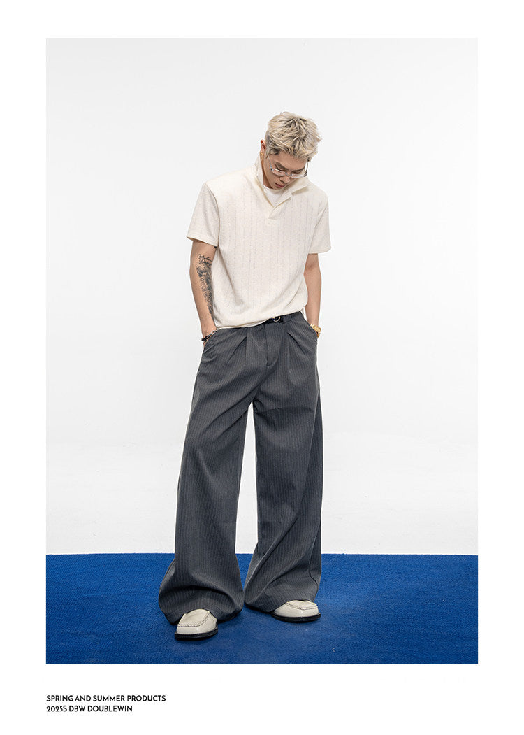 Faux Two-Piece Polo Shirt