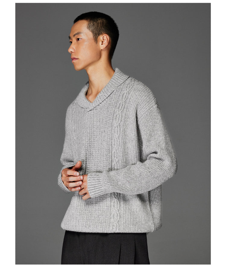 Shawl Collar Sweater