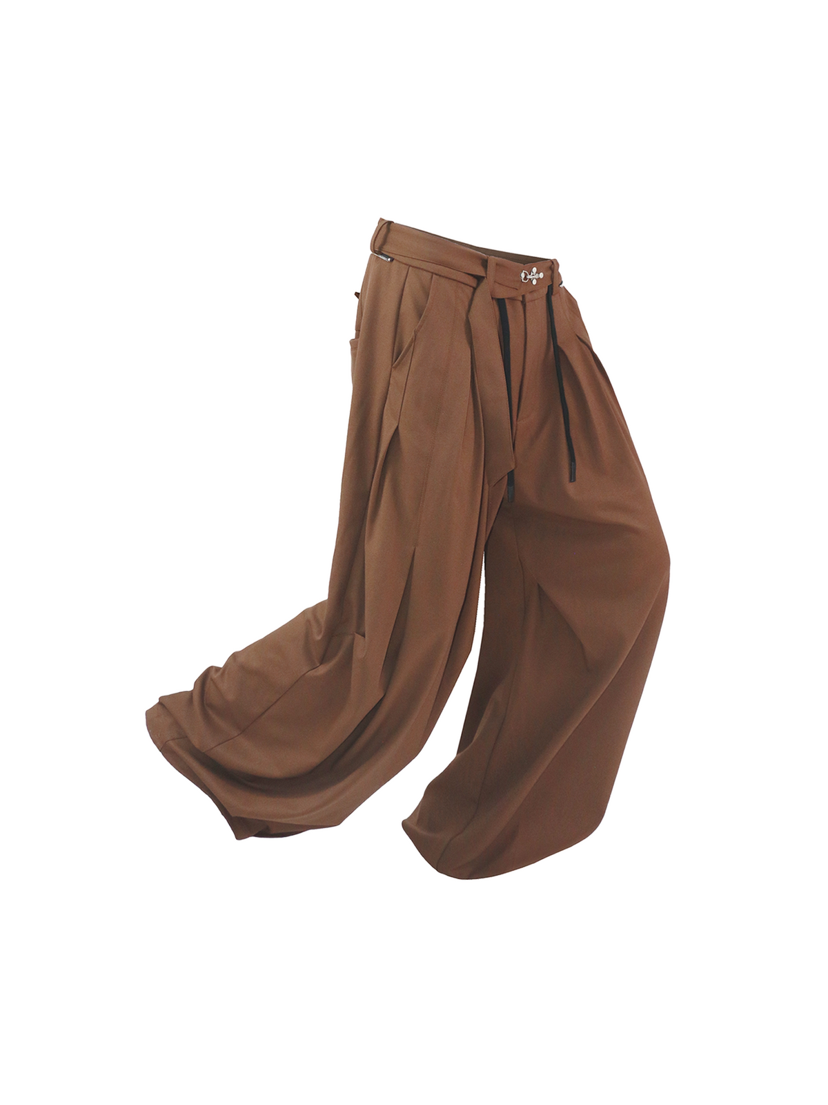 Casual Pants with a Belt