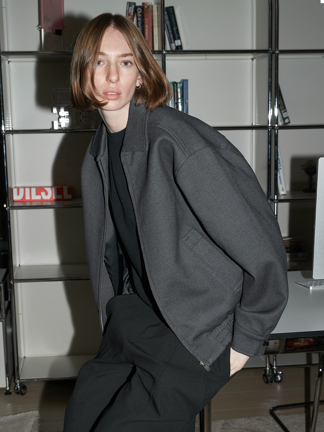 Oversized Lapel Jacket