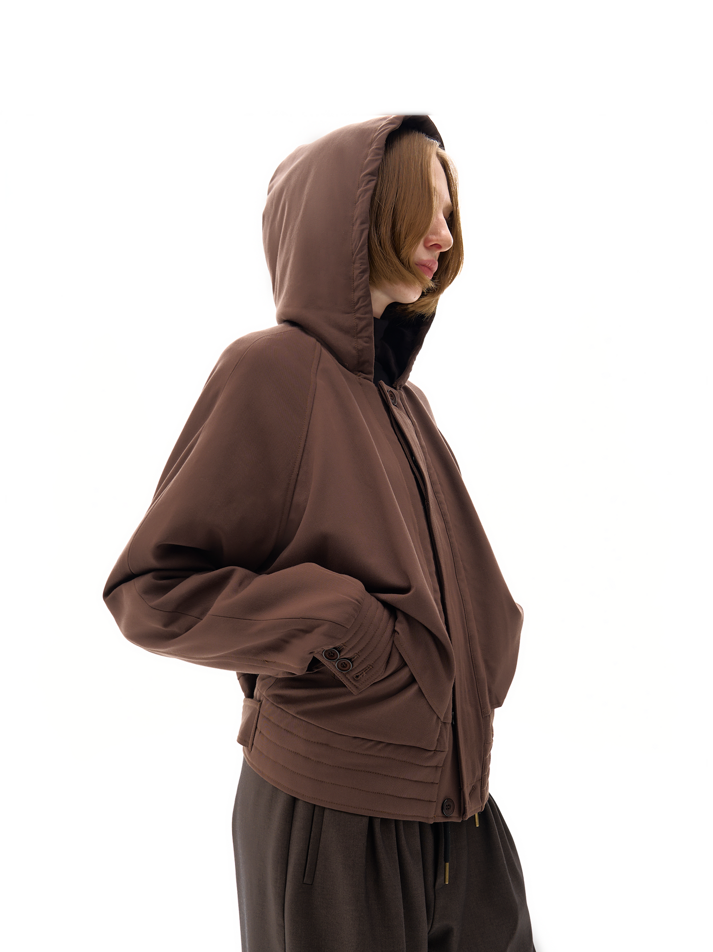 Thick Down Jacket with Hood