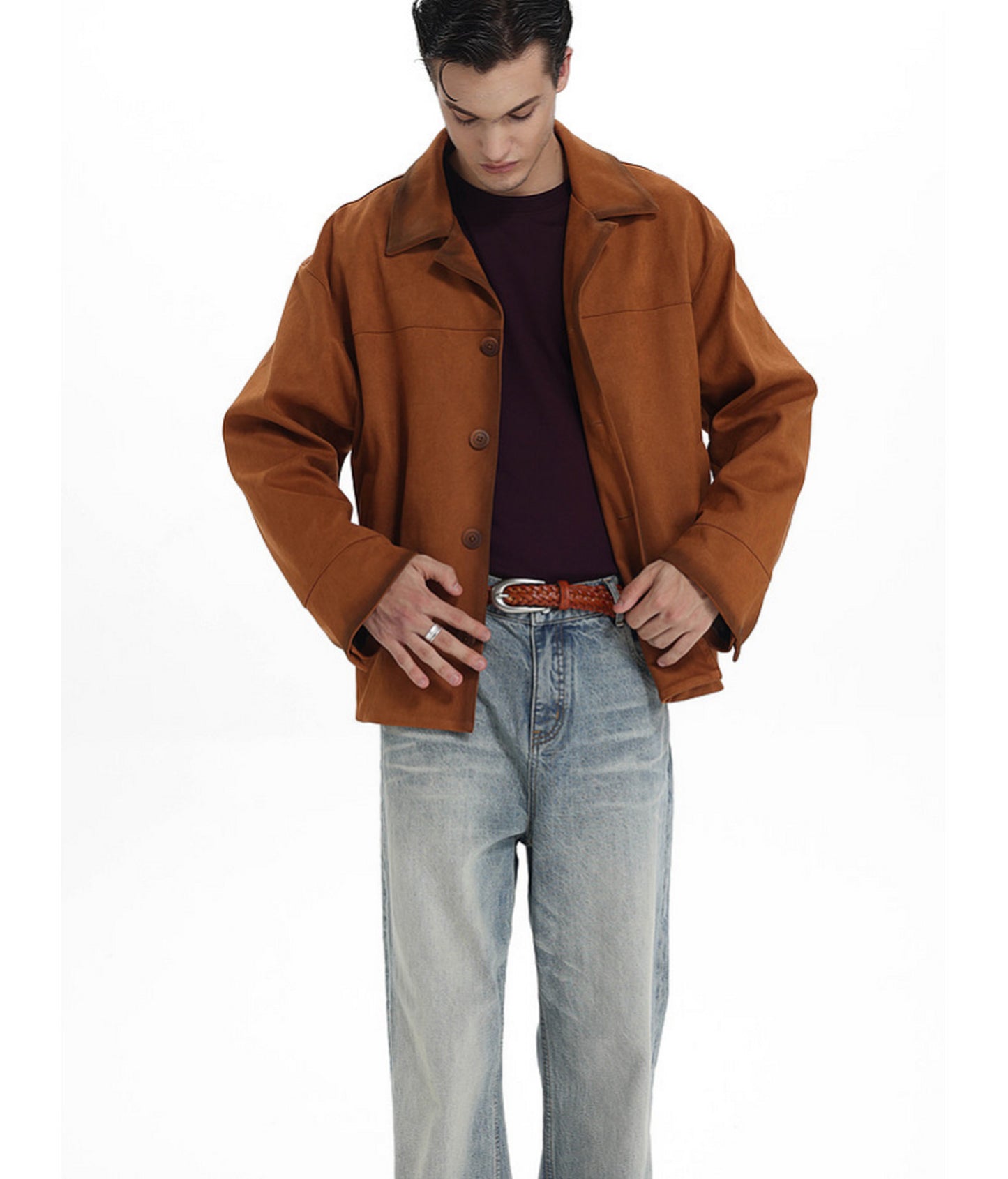 Suede Short Jacket