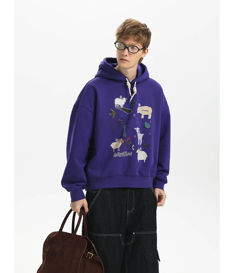 Printed Anti-Static Hoodie