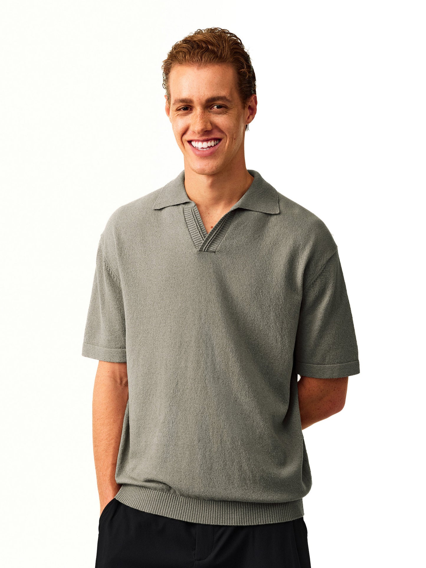 Blended Cotton Knit Shirt