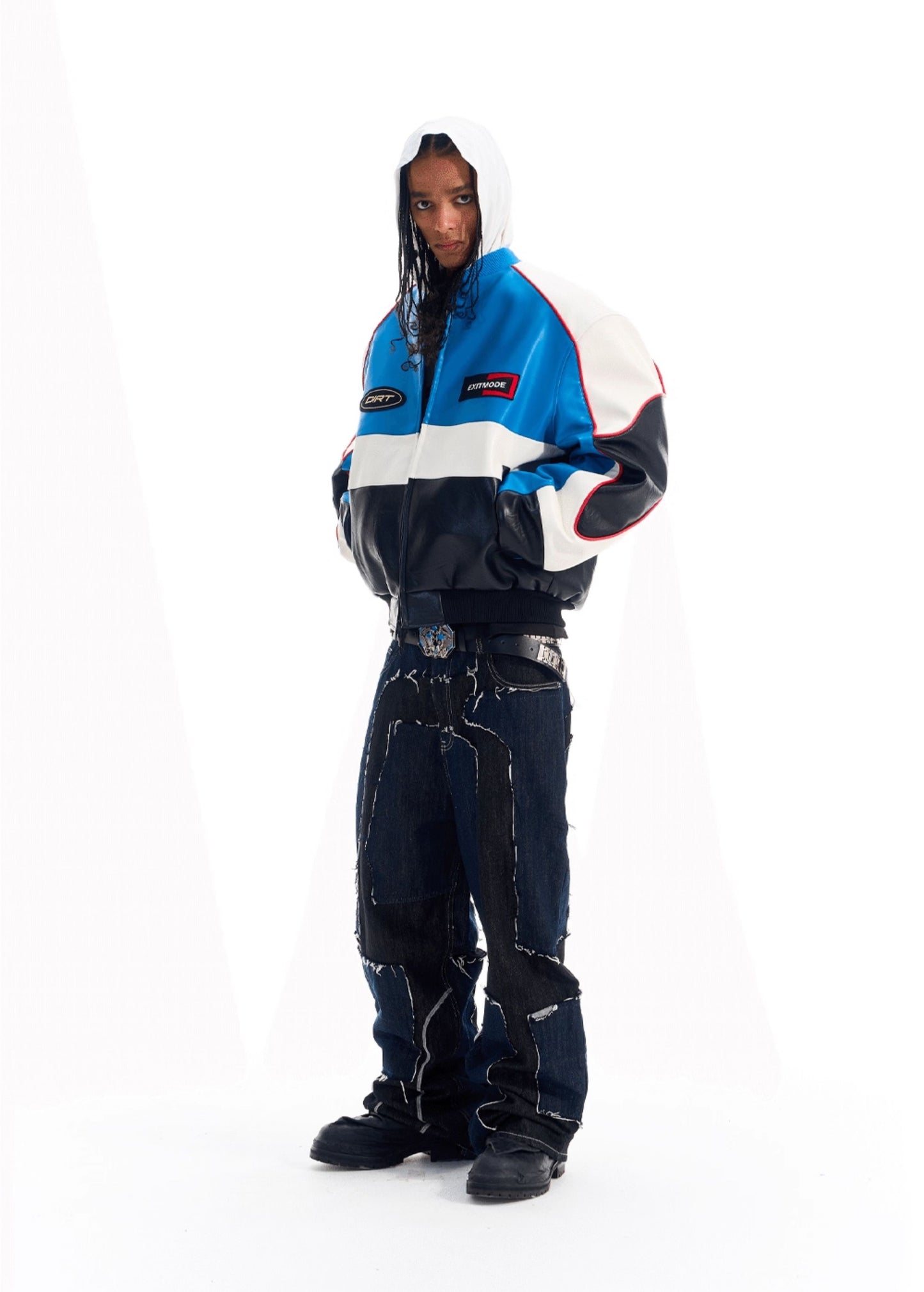 Oversized Leather Jacket