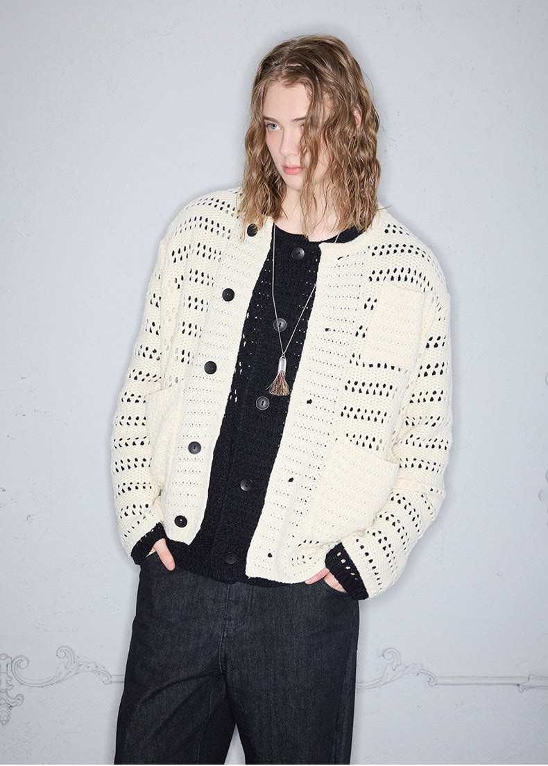 Relaxed Retro Cardigan