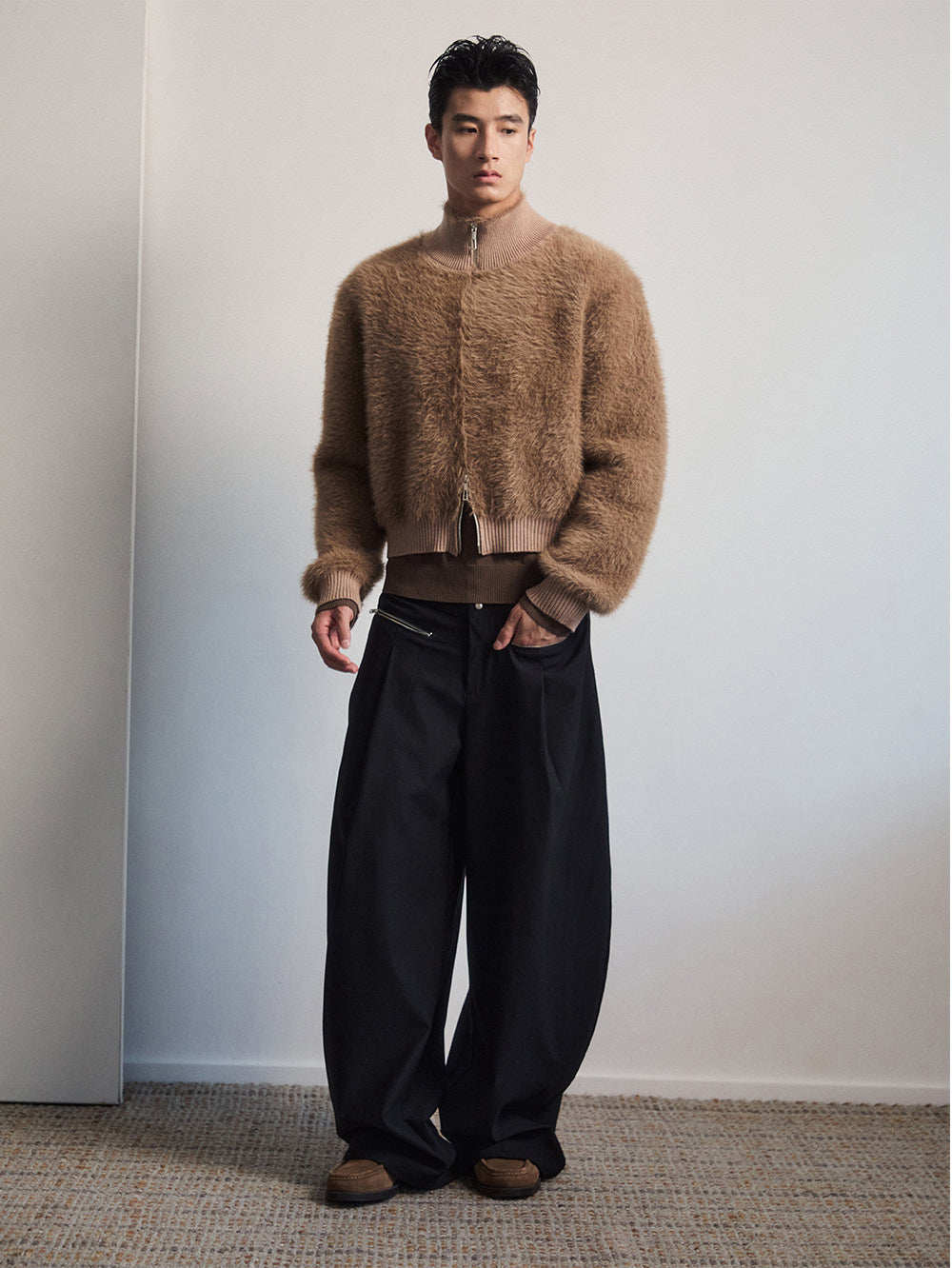 Faux Mink Fur Jacket