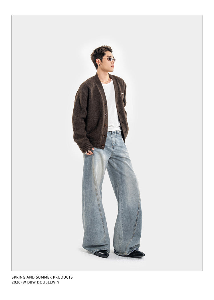 Gradient Denim Pants
