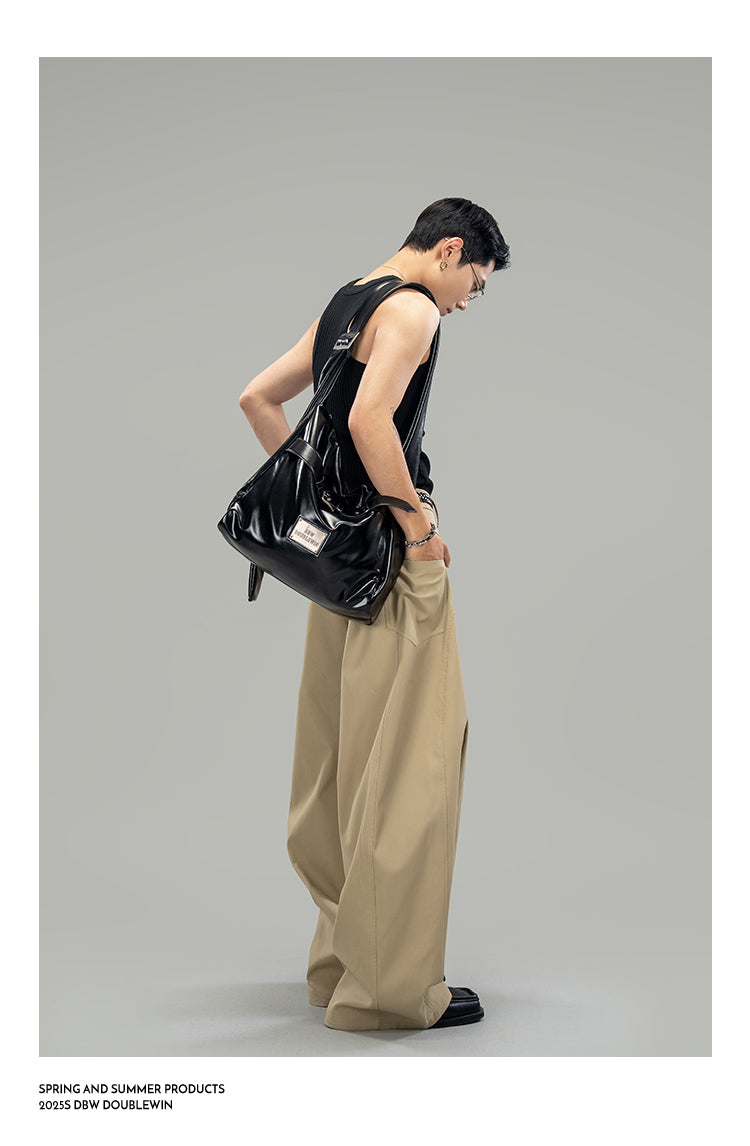 Deconstructed Casual Pants