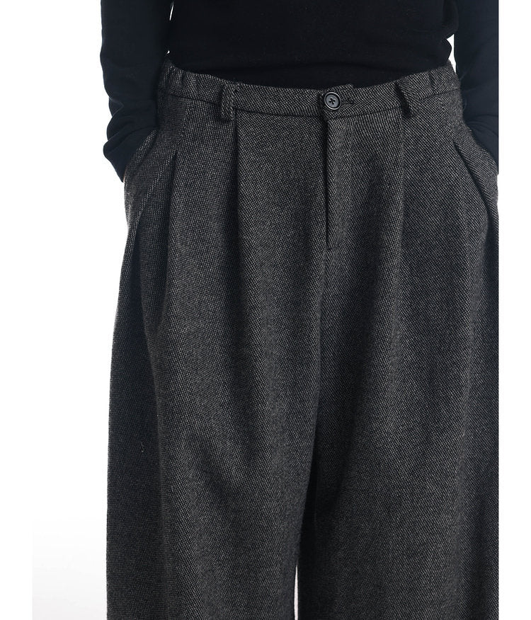 Wide Leg Loose Fit Casual Pants