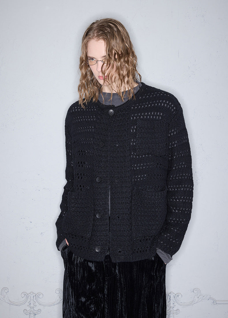 Relaxed Retro Cardigan