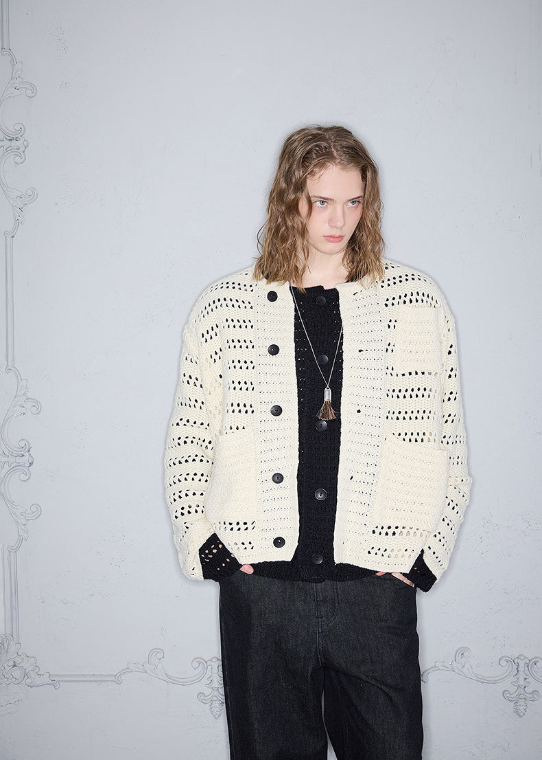 Relaxed Retro Cardigan