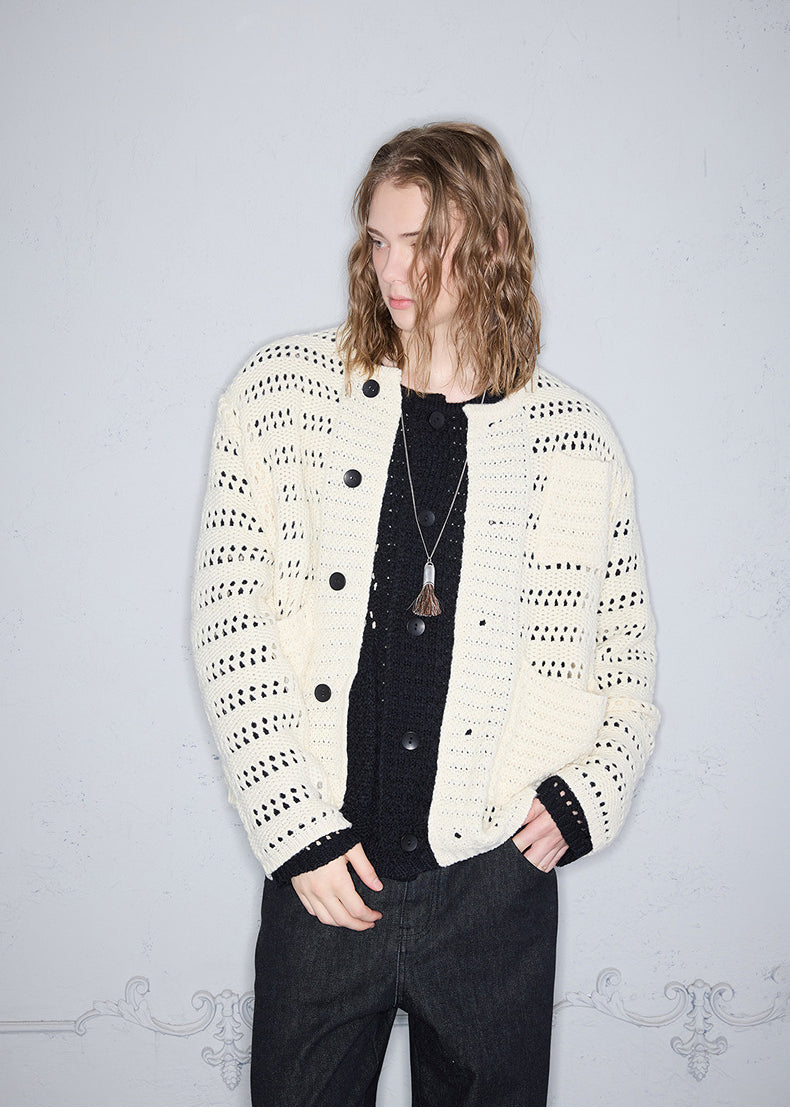Relaxed Retro Cardigan