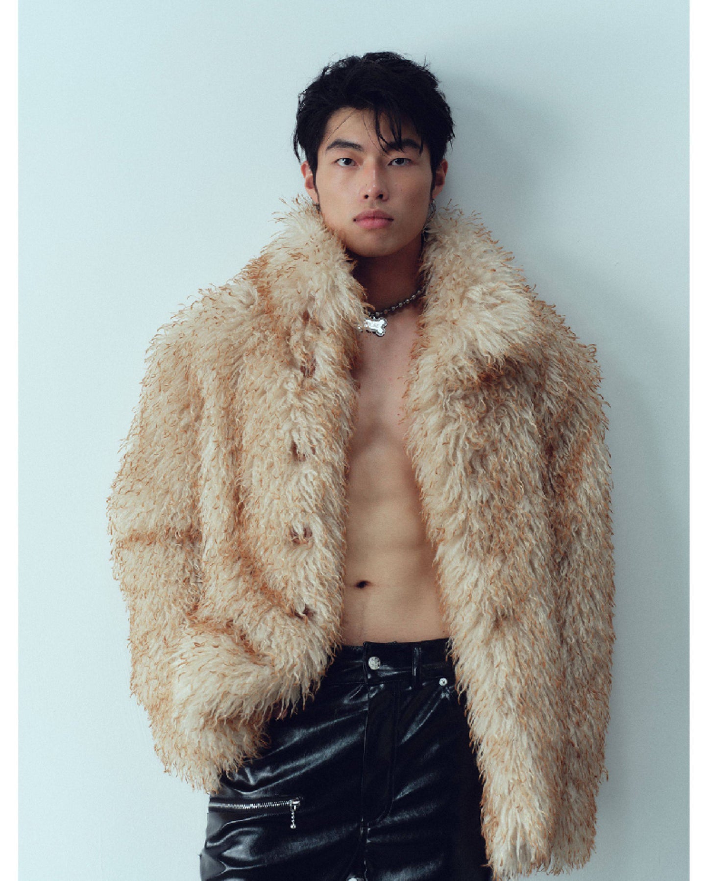 Long-Haired Faux Fur Coat