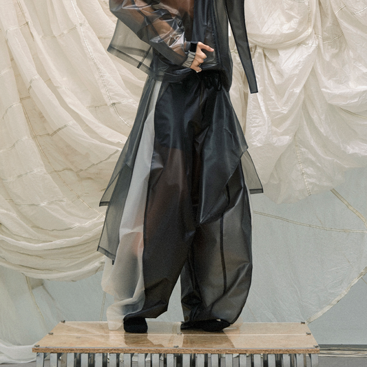 Machete Silhouette Rain Pants