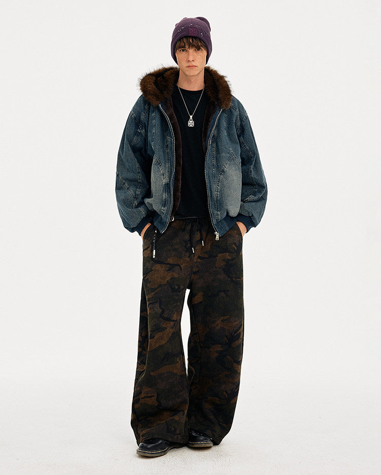 Streetwear Washed Denim Jacket