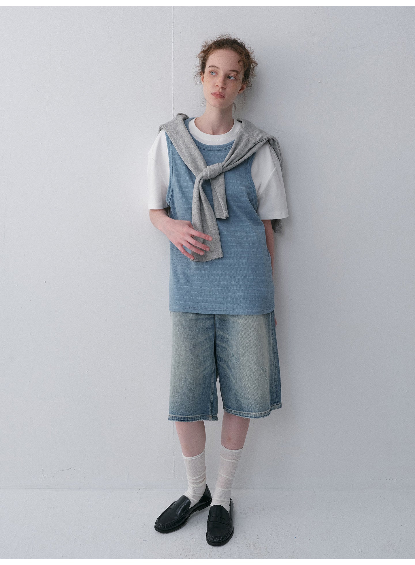 Cotton-Blend Tank Top